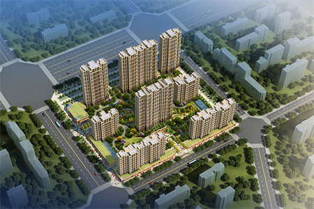 正道园3室2厅1卫126㎡精装4楼带车库70万